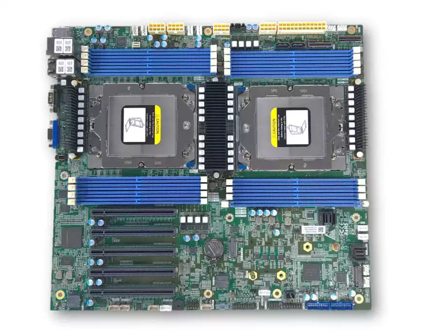 T3ADE伺服器主板 支持2片AMD EPYC 9004/9005 DDR5 PCIe5.0