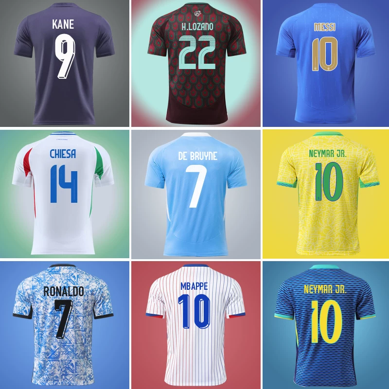 Футболки 2026 года World Wave Jersey Argentina Portugal Germany Spain France England Netherlands Мужчинам и женщинам