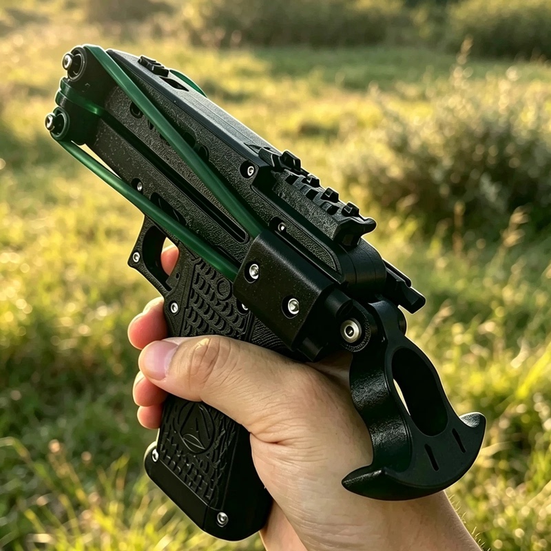 2K11 Eagle Strike Third Generation Automatic Slingshot Precision Targeting Continuous Firing Rubber Band