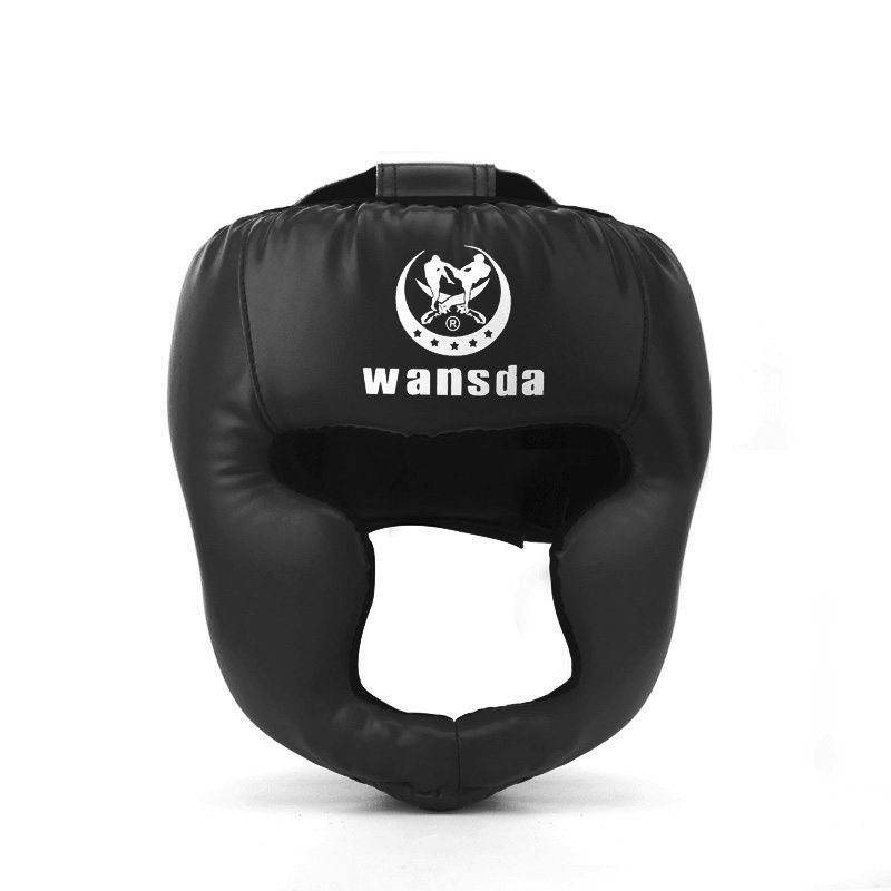 Boxing Helmet Head Protector Monkey Face Helmet Training Head Covering Sanda Fighting Taekwondo Head Protector