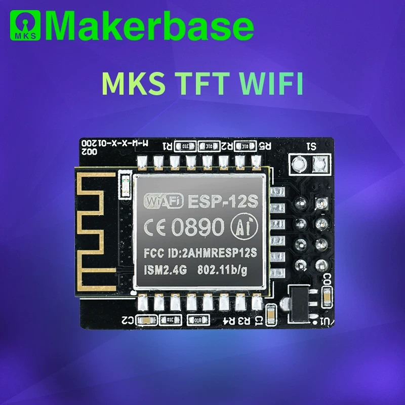 MakerBase MKS TFT WIFI модуль 3D печать управление через приложение на смартфоне сенсорный экран аксессуары
