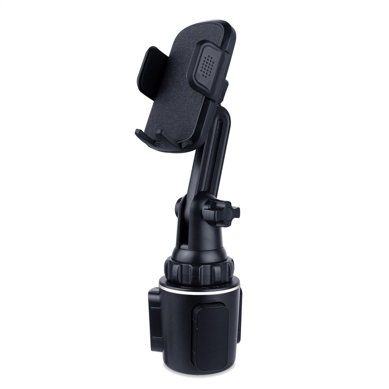6.8inch Internal Mobile Phone Universal Car Water Cup Holder Bracket High and Low Angle Slider Adjustment Clamp Arm Stretch Support Clamp