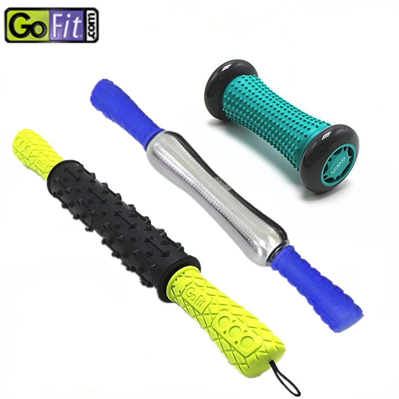 American Gofit Muscle Massage Stick Fitness Roller Fascia Stick Roller Massage Stick for Sports Relaxation and Muscle Recovery