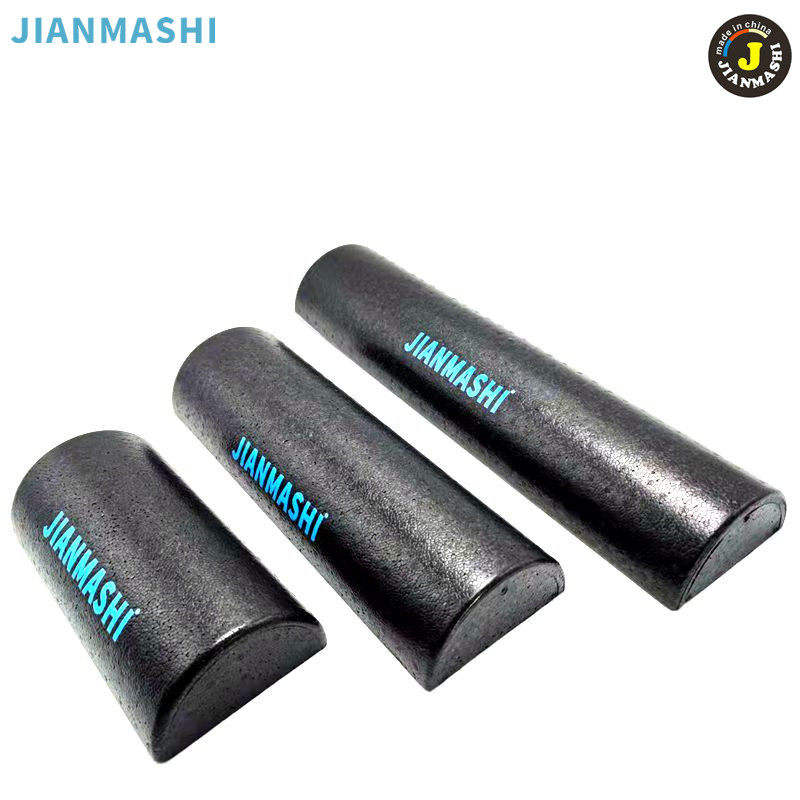 JIANMASHI black semi-circle foam shaft epp half-axis balanced stable rehabilitation training high density yoga column