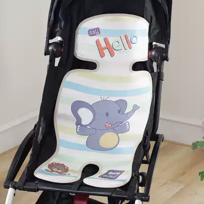 Baby carriage ice silk mat baby children summer mat safety kindergarten special trolley Ice Silk nap mat