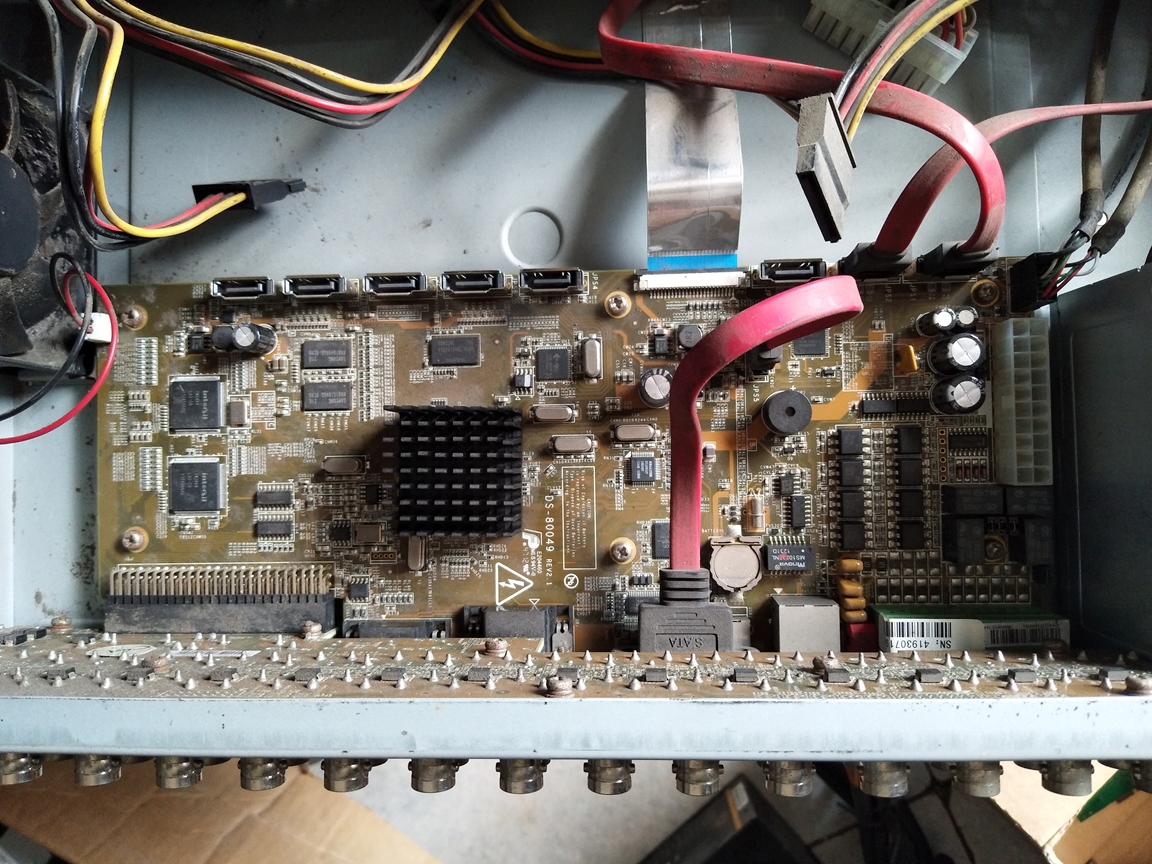 Hikvision 16-channel hard disk video recorder DS-8116HE-ST motherboard model DS-80049 REV2 1