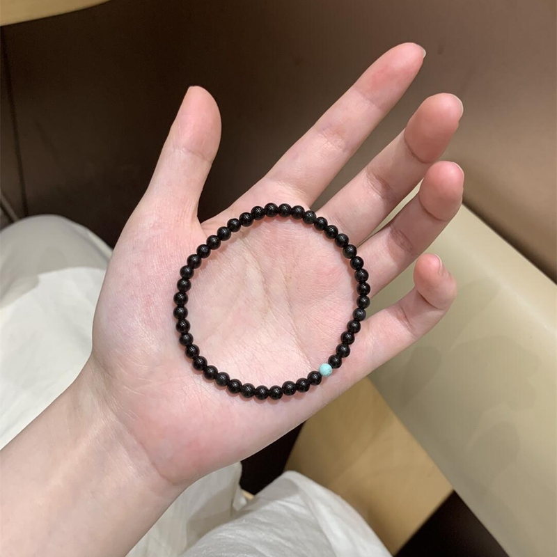 New Chinese-Style Design, Unique and Niche 4mm Bracelet with Accessories, Fashionable, Simple and Versatile, Suitable for Both Men and Women ins Bracelet New Chinese-Style Design, Unique and Niche 4mm Bracelet with Accessories, Fashionable, Simple and Versatile, Suitable for Both Men and Women ins Bracelet