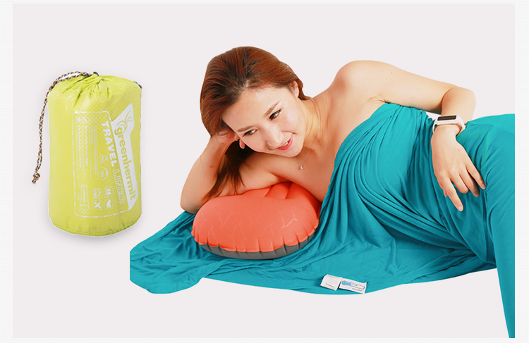 Xác thực đỉnh cao chim ngoài trời chuyến đi kinh doanh khách sạn cô lập bẩn túi ngủ lót cô lập đàn hồi thoải mái buồn ngủ 8501 - Túi ngủ túi ngủ học sinh
