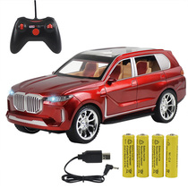 Childrens remote control off-road vehicle rechargeable simulation business car model car Toy High speed drift racing boy