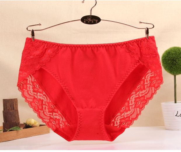 Đồ lót nữ Chất liệu cotton nữ không có dấu vết ở eo bằng vải cotton thắt lưng hông trắng căng thoáng khí cỡ lớn đồ lót hình tam giác quần lót nữ gợi cảm