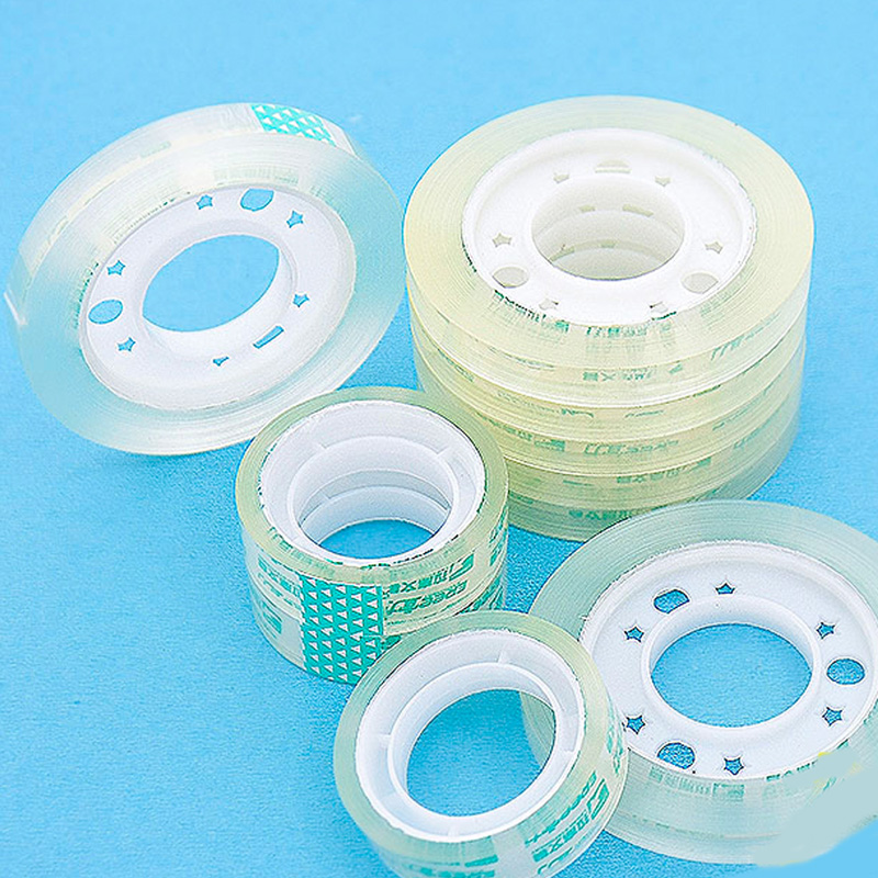 Special adhesive office supplies adhesive tape small adhesive tape transparent adhesive tape small transparent adhesive tape closure glue width 1 2cm closure adhesive tape