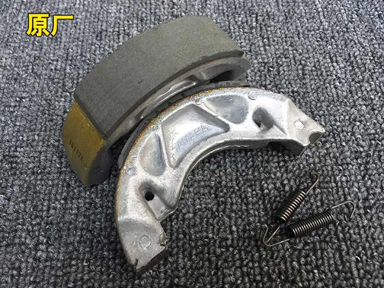 Yamaha JYM125-2-3-7 phụ kiện ban đầu Tianzhu Tianqi YBR Tianjian phía sau phanh khối phanh da má phanh dầu xe máy