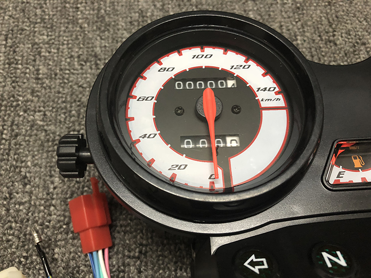 Yamaha JYM125-8 phụ kiện chính Jinao 125 lắp ráp dụng cụ Micrometer lắp ráp Đồng hồ đo tốc độ - Power Meter mặt đồng hồ xe sirius