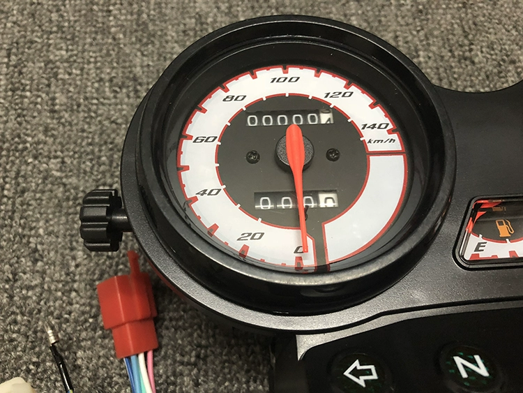 Yamaha JYM125-8 phụ kiện chính Jinao 125 lắp ráp dụng cụ Micrometer lắp ráp Đồng hồ đo tốc độ - Power Meter dong ho xe may