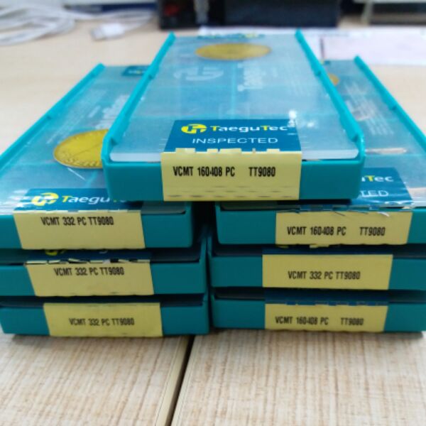 Teguk turning blade VCMT 160408-PC TT9080 mainly processes stainless steel and high temperature alloys