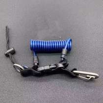 Diving anti-loss rope spring fishing hunting rock climbing climbing adventure Sea artifact flexible and convenient yellow and practical direct sales