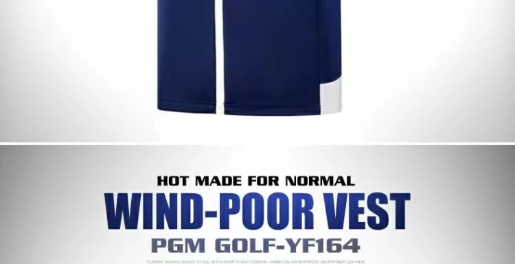 Áo vest nam PGM vest nam mùa thu đông giá để gậy golf