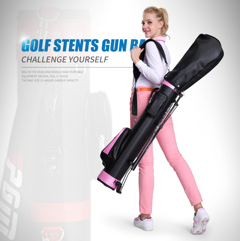 Túi golf PGM với khung nam và nữ súng để chơi bóng đề nghị phiên bản ánh sáng úi đựng gậy golf mini ping	