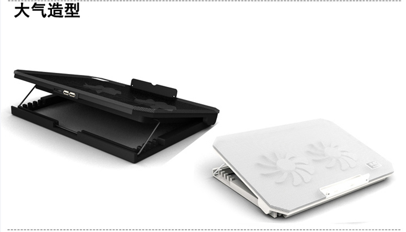 NSN máy tính xách tay kê air13.3 tản nhiệt bên ngoài cơ sở quạt 15,6-inch của Lenovo ThinkPad đứng 14 inch Dell G7 HP elves bóng fan hâm mộ nhiệt - Phụ kiện máy tính xách tay hình dán máy tính