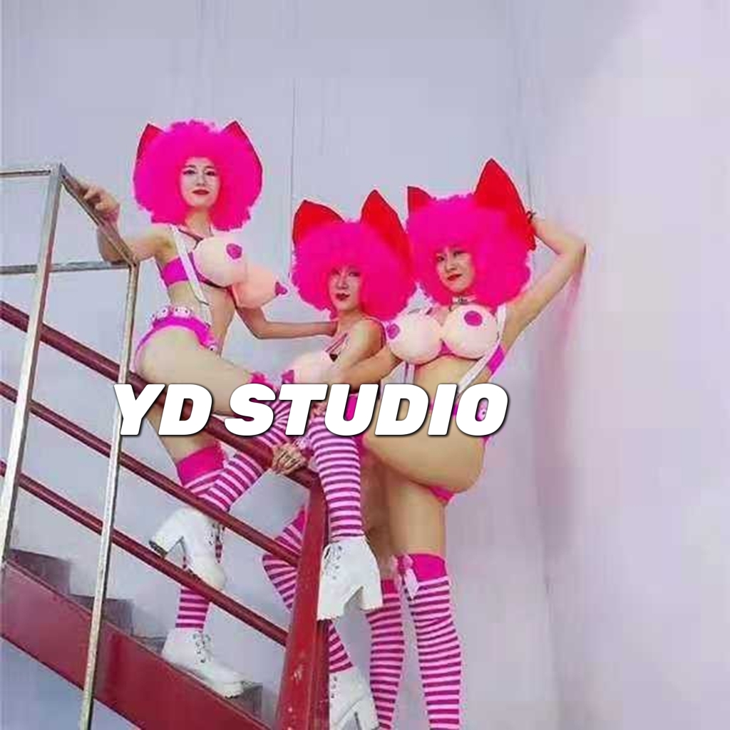 Nightclub nightclub bar Interactive Big Mimi suit gogo to serve women's nightclub bar ds