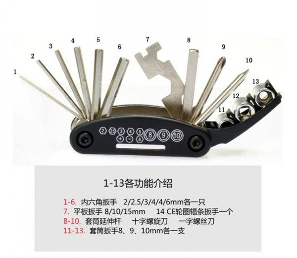 Tournevis pour réparation vélo - Ref 2295327 Image 3