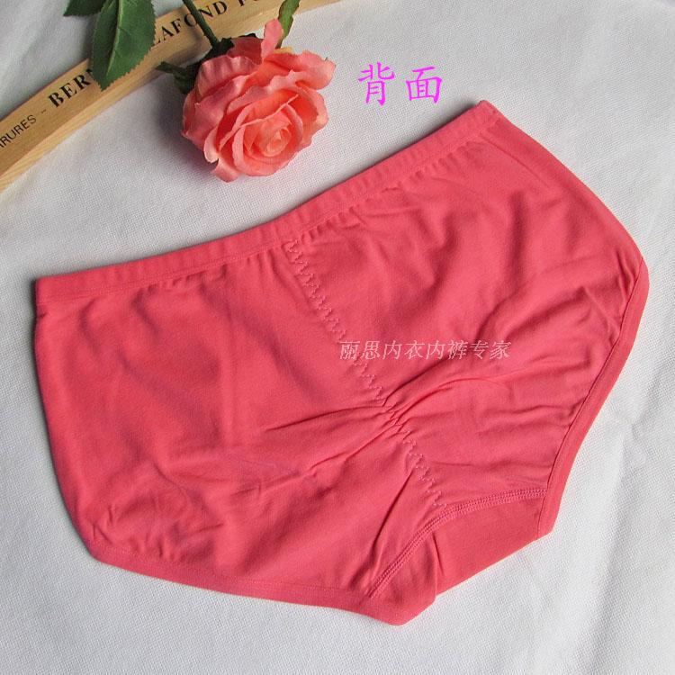 Màu tím đỏ ngày Ixin 6266 bông phụ nữ thoáng khí của đồ lót thấp thắt lưng hông bông tóm tắt 6