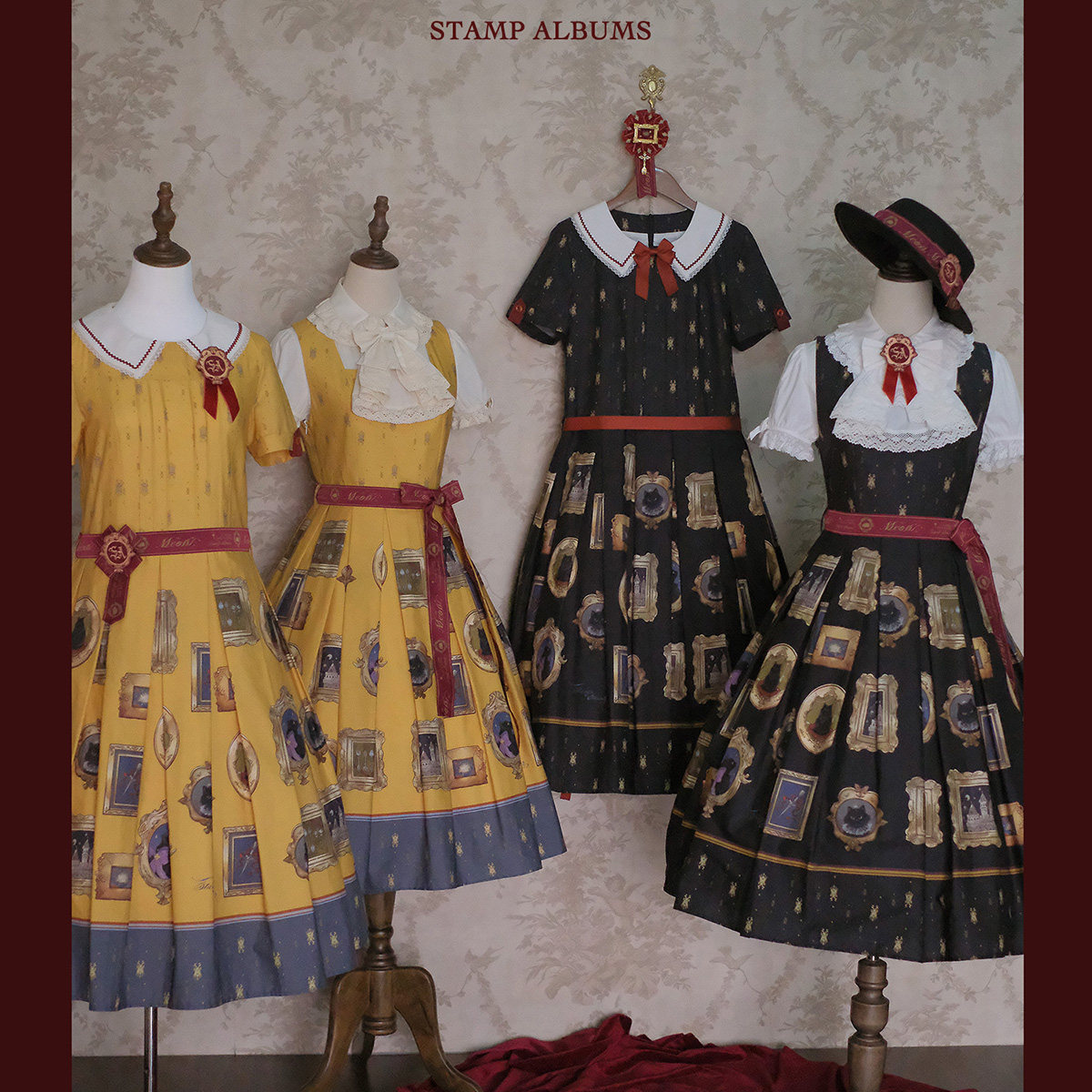 【 Deposit 】 MEOW Cat cat king   OP / JSK / shirt / Dress   Philatelic book original   Lolita