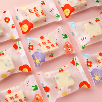 Snowflake crisp bag machine bag sealing baking milk jujube nougat cookie candy paper candy paper self-sealing bag box