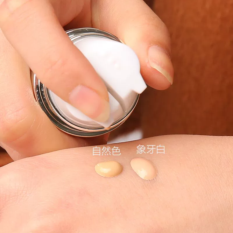 Bộ đếm màu sắc chính hãng cushion BB cream double tube đôi màu cc cream dưỡng ẩm che khuyết điểm cc stick mỹ phẩm full set