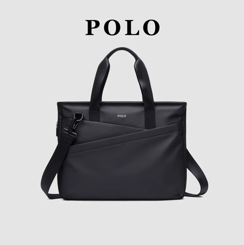 Polo Briefcase Men's Business Computer Handbag Casual Commuter Bag 2026 New Fashion Shoulder Crossbody Bag Polo Briefcase Men's Business Computer Handbag Casual Commuter Bag 2026 New Fashion Shoulder Crossbody Bag