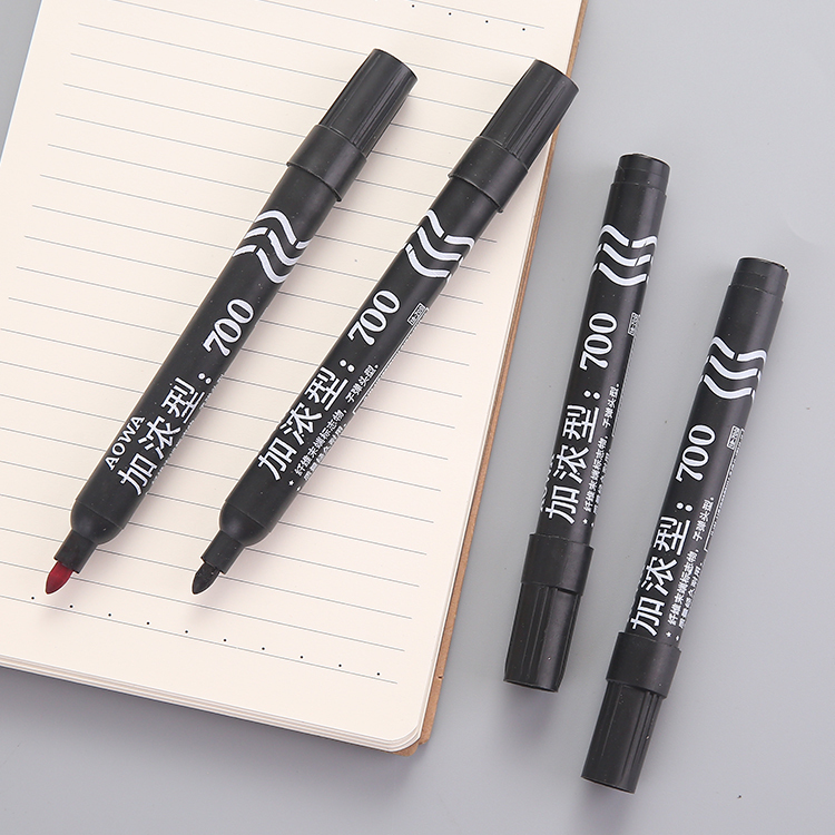 Oily marker pen Black wholesale hook line pen Ink marker pen Black red express Kiwi pen color mike pen