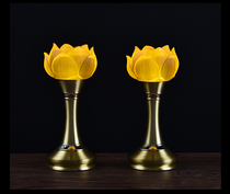 For the Buddha lamp Crystal Lotus lamp Buddha for the lamp Seven colorful Led Buddha lamp Buddha front for the lamp Changming lamp Guanyin lamp chaine lamp