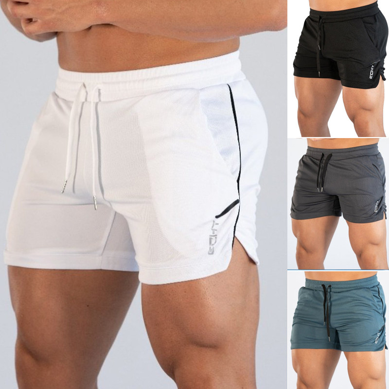 Muscle Brothers Summer New Sport Shorts Men Outdoor Running Fitness Elastic Speed Dry Beach 30% Pants