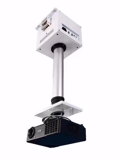 Qianhe Chinese mainland Shanghai camera projector bracket telescopic electric bamboo hanger manufacturer direct sales