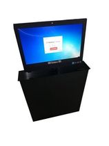 Paperless New Qian Crane China Continental Conference Room LCD Holder lift Display Customized