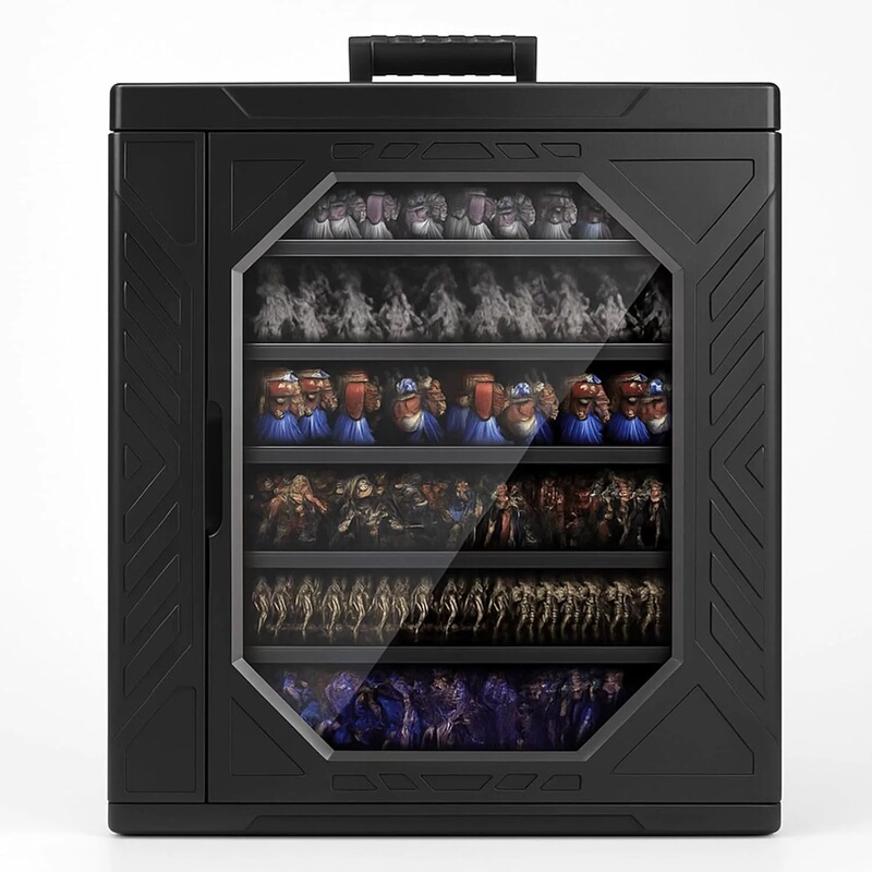 Warhammer Legion Special Transport Box Warhammer Military Box Can Be Used as a Storage Cabinet Miniature Model Plastic Transport Box