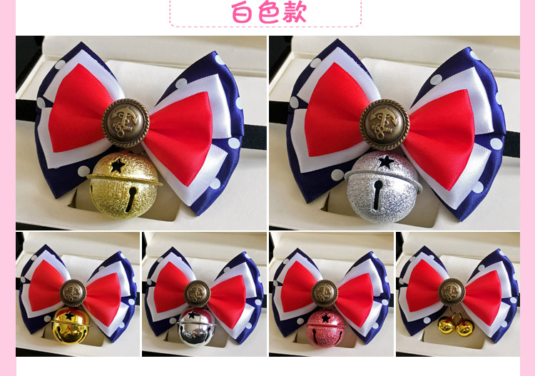 Chó tag chó tag chuông chó mèo cổ áo taidi vàng lông nơ vòng cổ kích thước chó cung - Cat / Dog hàng ngày Neccessities bình nước tự động cho chó