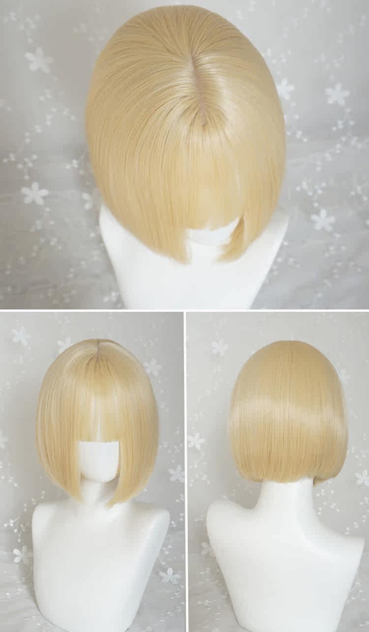 Perruque OTHER   cheveux raides Court - Ref 2610292 Image 12