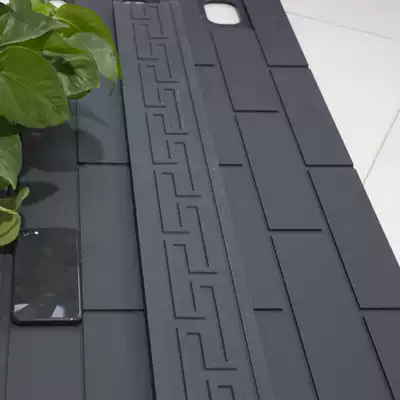 Antique building materials T-shaped ancient building line brick carving lines door and window frame Chinese ancient building shadow wall decorative wall skirting board