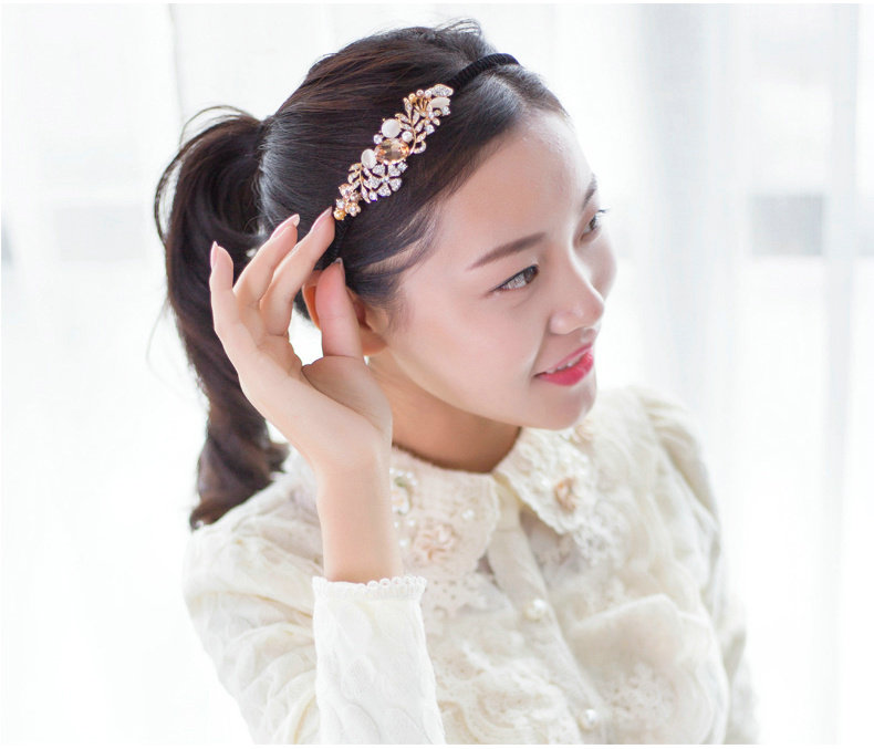 Accessoire coiffure en Diamant Crystal - Ref 1199687 Image 11