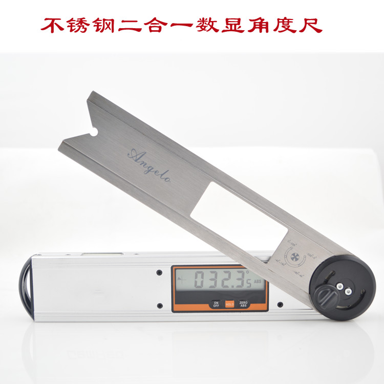 High precision stainless steel electronic digital display angle gauge Protractor level gauge gradiometer inclinometer