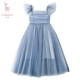 Starlight Blue Butterfly Dryeve Dress-LS522047