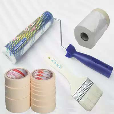 Professional paint brush wall brush latex paint wall paint tools collection roller wool brush sandpaper