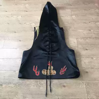 Cloud decoration totem 2021 original ethnic style women's hand embroidery plate Golden dragon hooded casual horse clip jacket