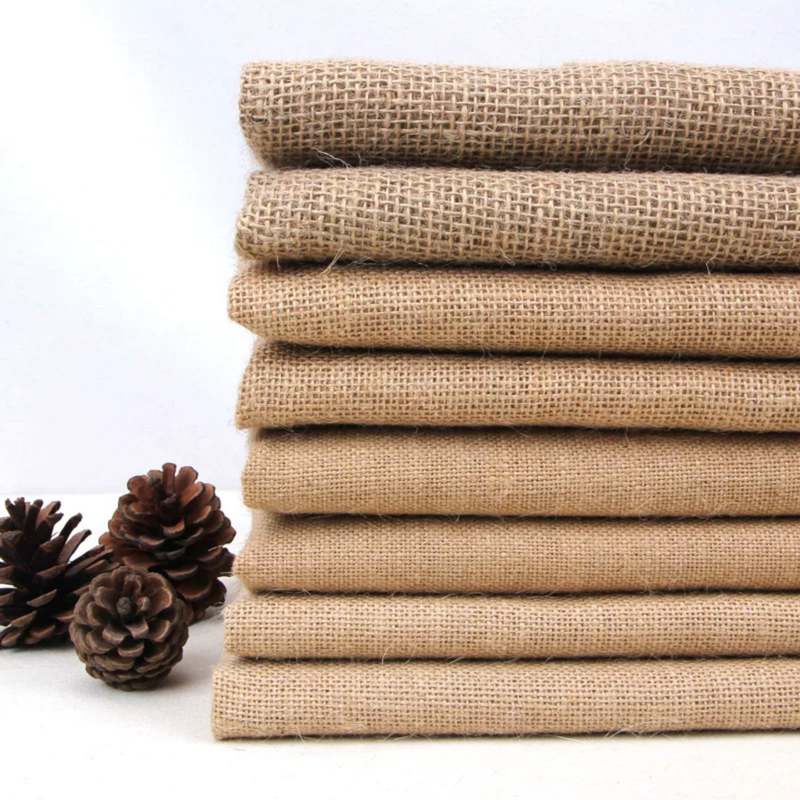 Thick Burlap Fabric, Jute Linen, Vintage Decoration, Kindergarten Crafts, DIY Tablecloth, Old Coarse Cloth, Sackcloth Thick Burlap Fabric, Jute Linen, Vintage Decoration, Kindergarten Crafts, DIY Tablecloth, Old Coarse Cloth, Sackcloth