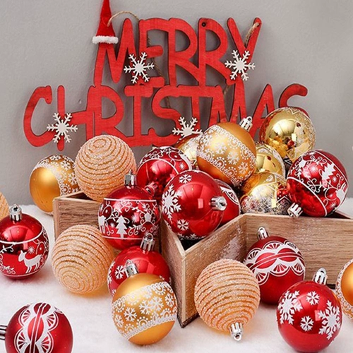 Рождественское украшение цвет мяч подвесной мяч Рождественский мяч Рождественский мяч маленький подвеска