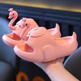 Тапочки, нескользящие детские мультяшные милые слайдеры для принцессы