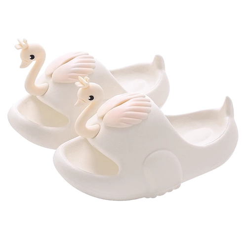 Тапочки, нескользящие детские мультяшные милые слайдеры для принцессы