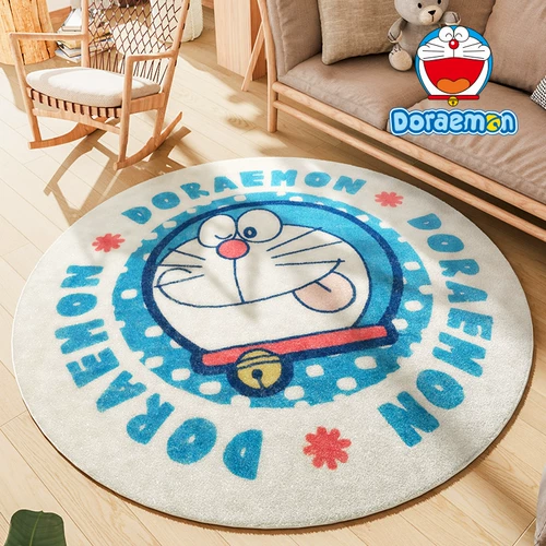 Мультяшный милый ковер для ползания для домашнего использования для гостиной, нескользящий коврик