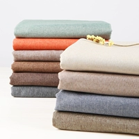 Dày vải lanh vải bố canvas bán buôn khăn trải bàn khăn trải màu giải phóng mặt bằng vải sofa vải scrim - Vải vải tự làm vải may quần tây nam